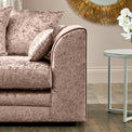 Tamara Mink Crushed Velvet 2 Seater Sofa