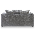 Tamara Silver Crushed Velvet 2 Seater Sofa