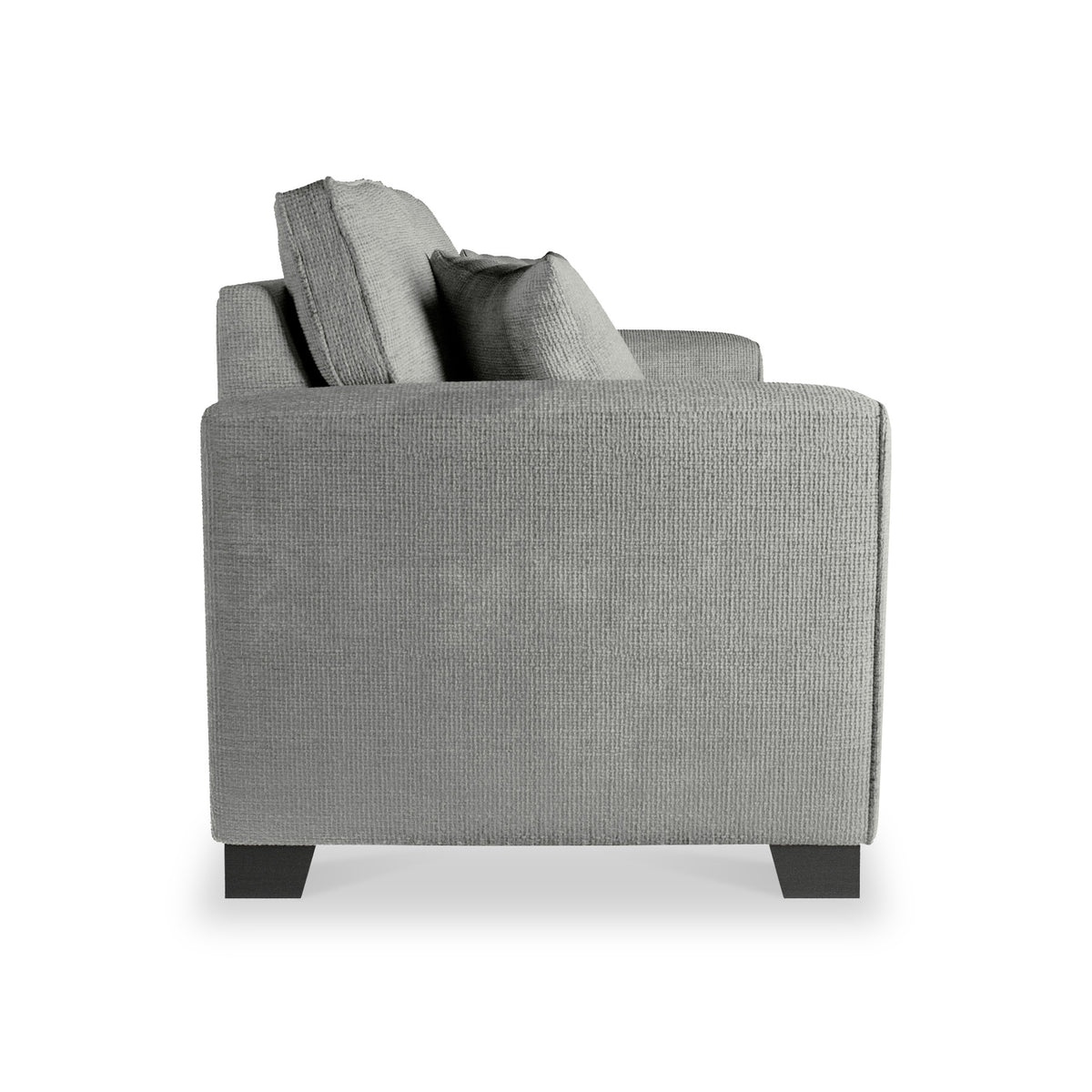 Chester Silver Hopsack 3 Seater Sofa