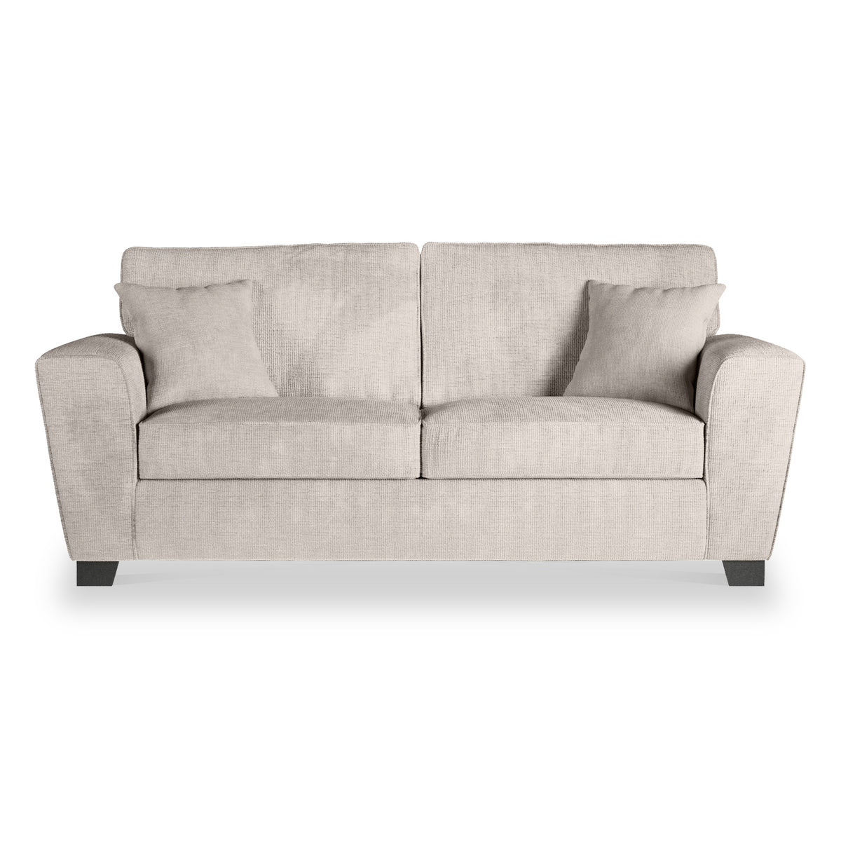 Chester Stone Hopsack 3 Seater couch