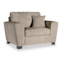 Chester Mocha Hopsack Snuggler Armchair from Roseland Furniture
