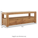 Harvey 140cm TV Stand dimensions