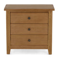 Broadway Oak 3 Drawer Chest by Roseland Furniture