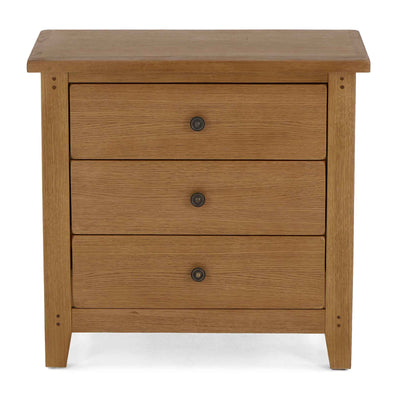 Broadway Oak 3 Drawer Chest