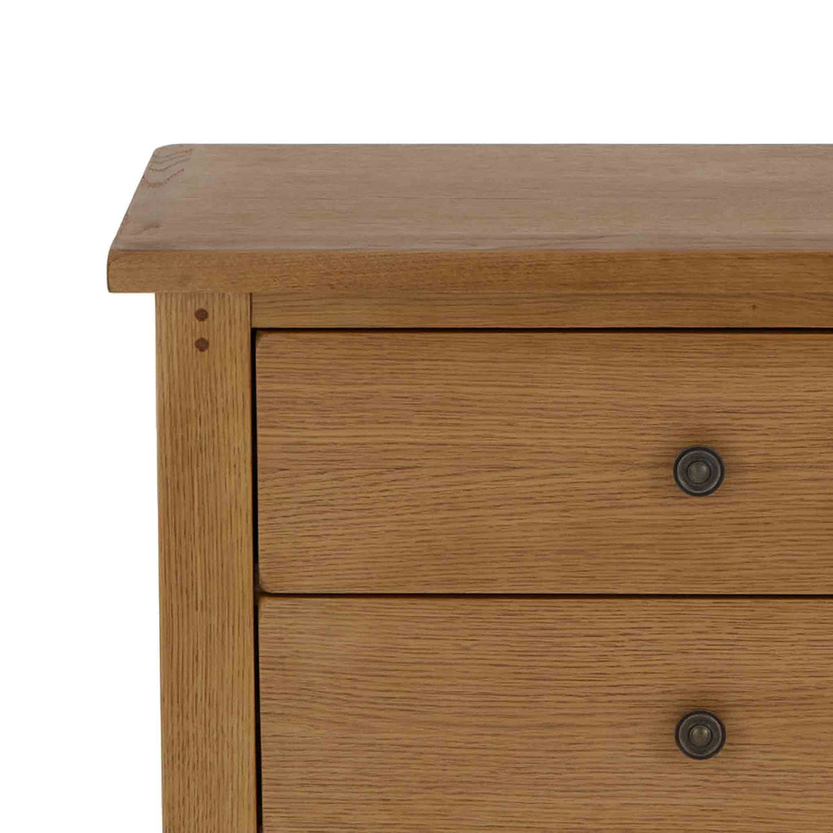 Broadway Oak 3 Drawer Chest