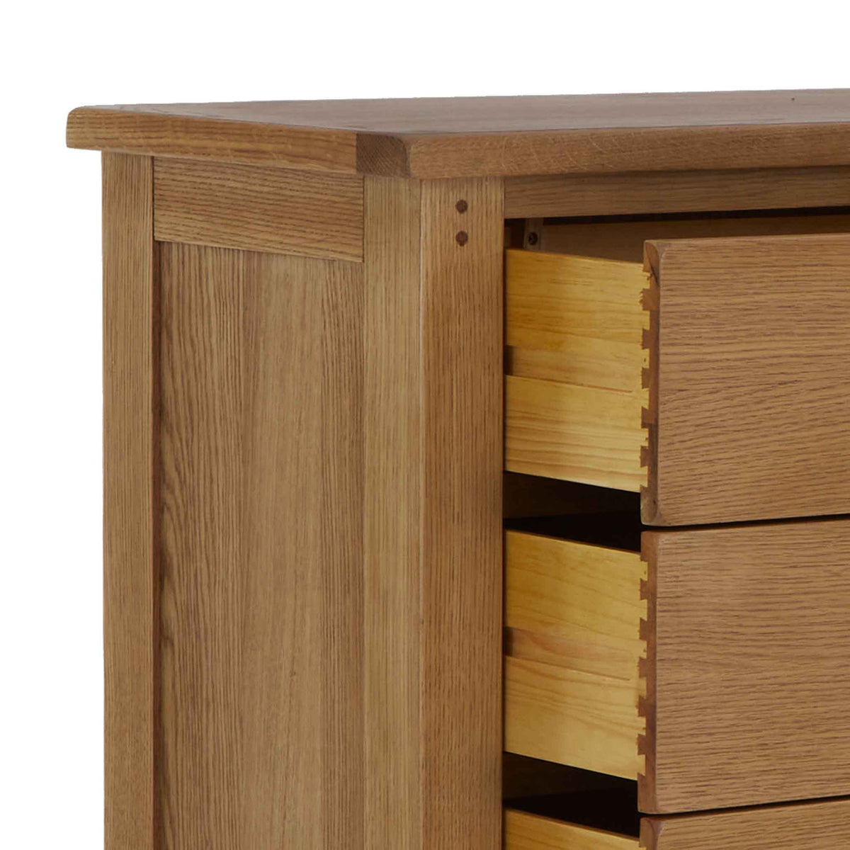 Broadway Oak 3 Drawer Chest