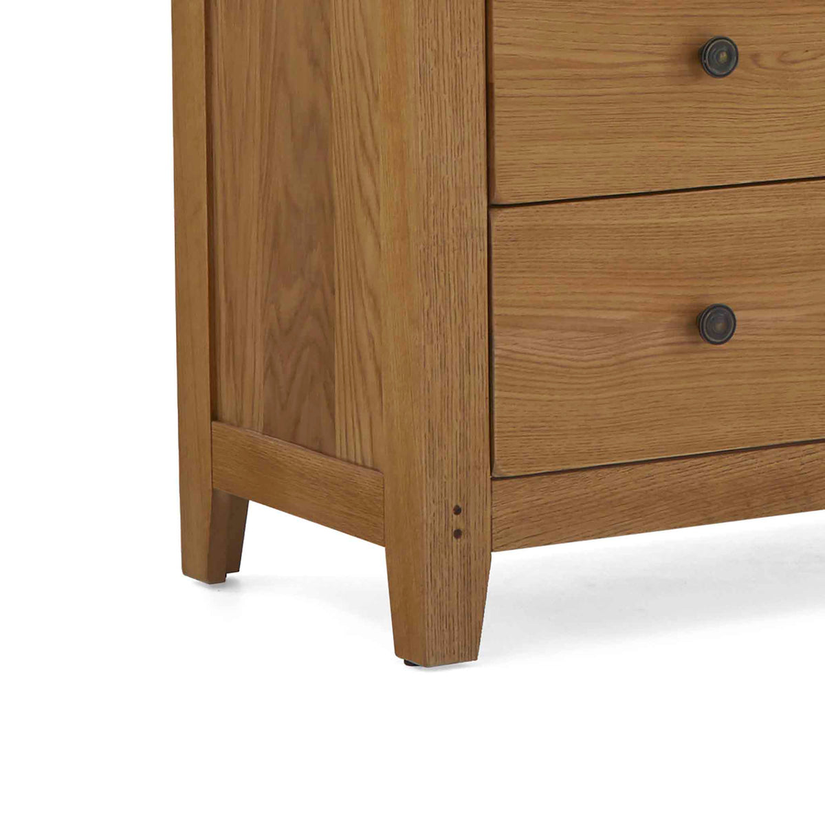 Broadway Oak 2 Over 4 Drawer Chest