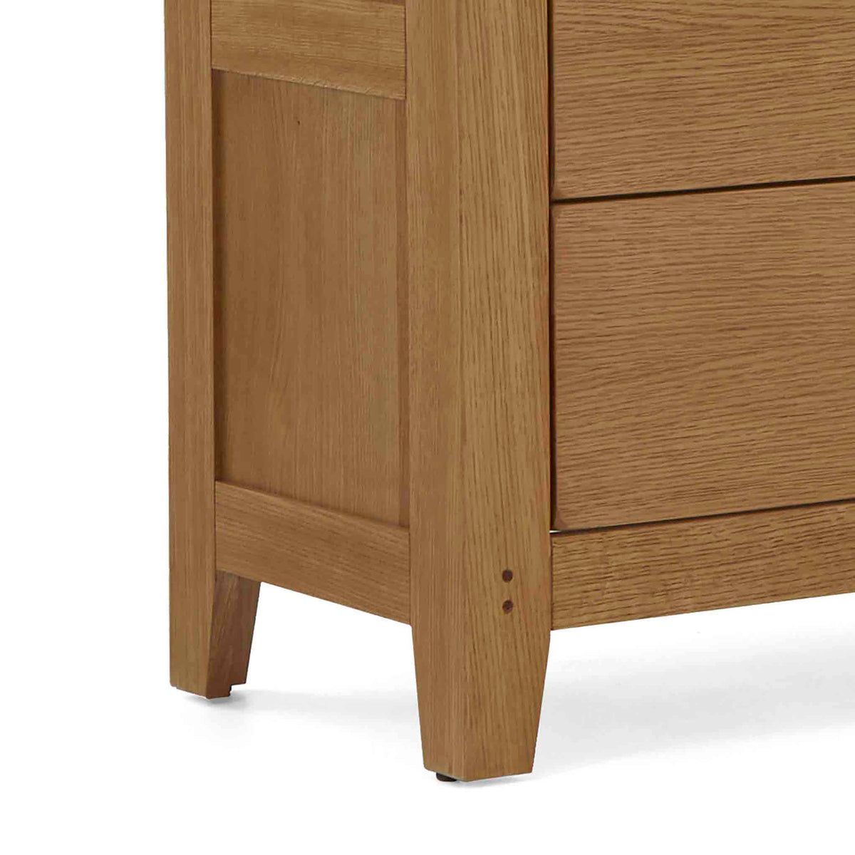 Broadway Oak 3 Over 4 Drawer Chest