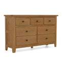 Broadway Oak 3 Over 4 Drawer Chest by Roseland Furniture