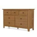 Broadway Oak 3 Over 4 Drawer Chest