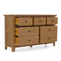 Broadway Oak 3 Over 4 Drawer Chest