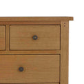 Broadway Oak 3 Over 4 Drawer Chest