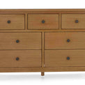 Broadway Oak 3 Over 4 Drawer Chest