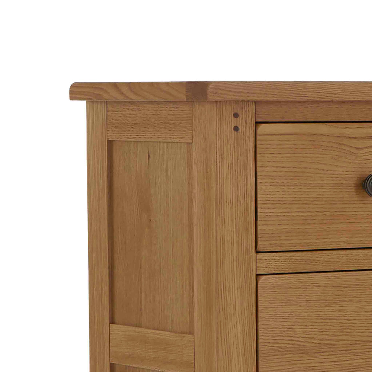 Broadway Oak 3 Over 4 Drawer Chest