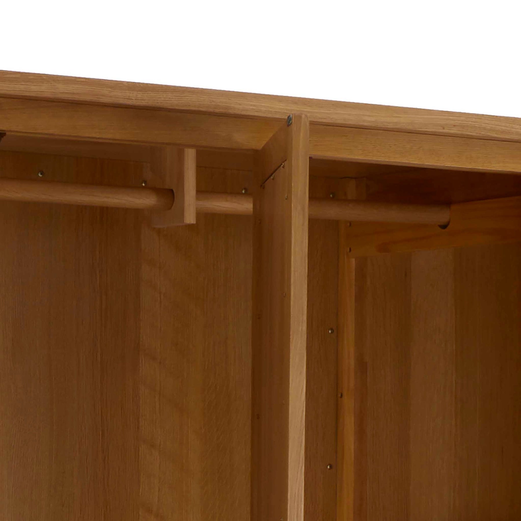 Broadway Oak Triple Wardrobe
