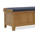 Broadway Oak Storage Bench