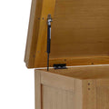 Broadway Oak Storage Bench by Roseland Furniture