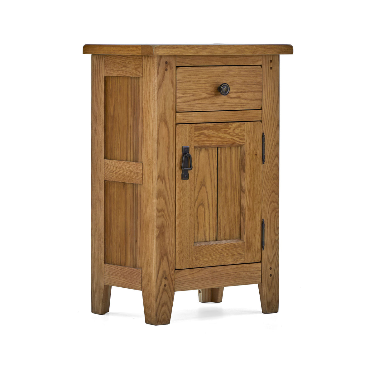 Broadway Oak Telephone Table with Storage