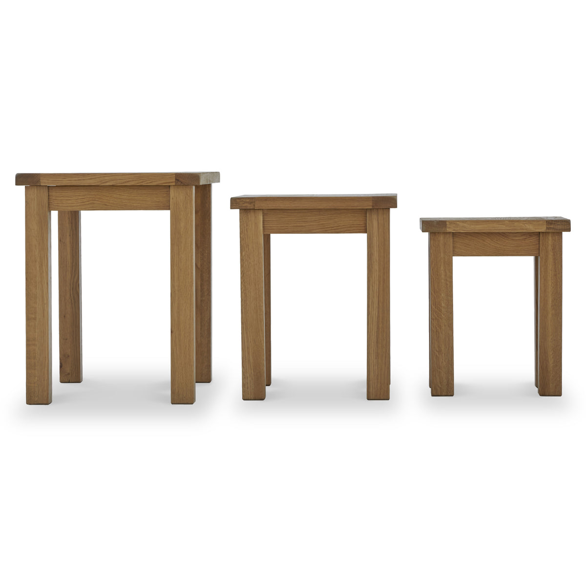 Broadway Oak Nest of Tables
