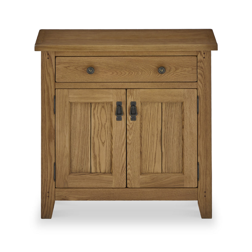 Broadway Oak Mini Sideboard with Top Drawer Roseland Roseland Furniture