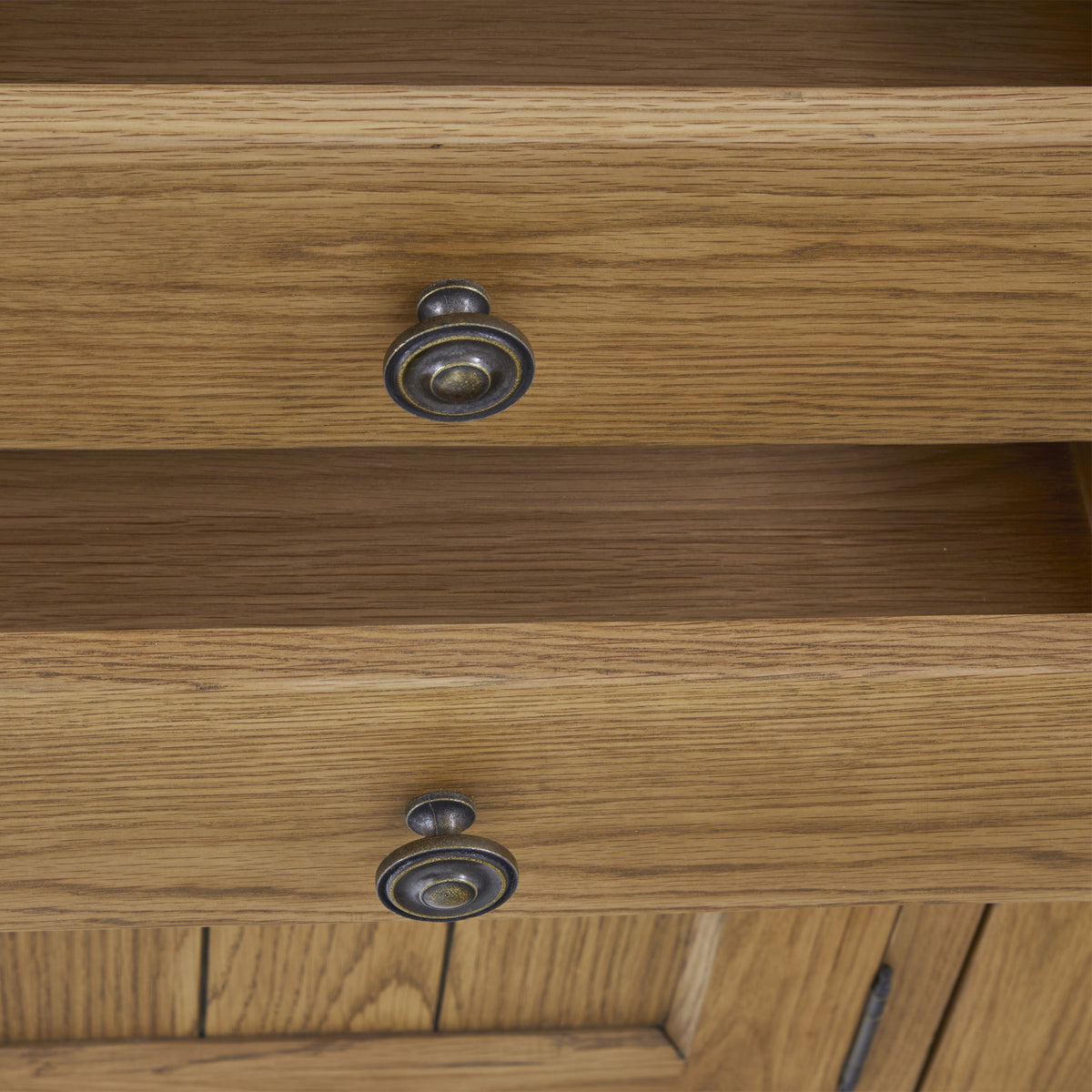 Broadway Oak Large Sideboard Cabinet
