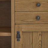 Broadway Oak Large Sideboard Cabinet