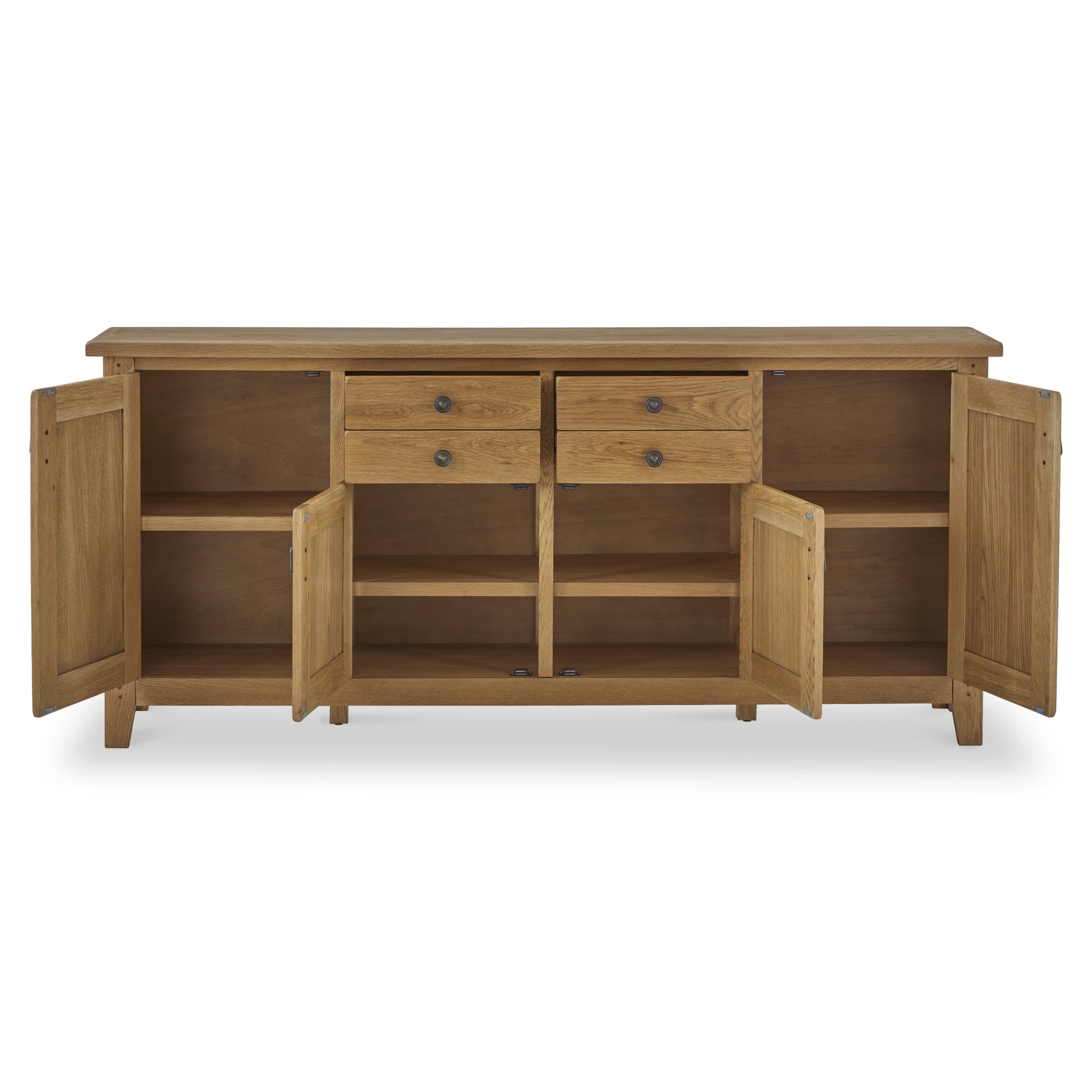 Broadway Oak Extra Large Sideboard Storage Cabinet