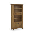 Broadway Oak Display Bookcase from Roseland Furniture