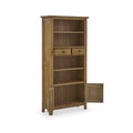 Broadway Oak Display Unit &  Bookcase