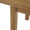 Broadway Oak Compact Butterfly Extending Dining Table 