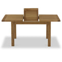 Broadway Oak Compact Butterfly Extending Dining Table 
