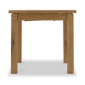 Broadway Oak Compact Butterfly Extending Dining Table 