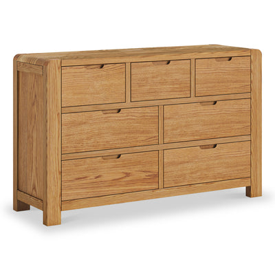 Harvey Oak 3 Over 4 Chest of Drawers