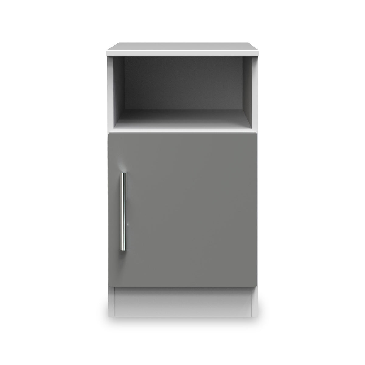 Blakely Grey and White 4 Piece Bedroom Set