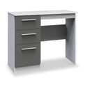 Blakely Grey and White 3 Drawer Dressing Table from Roseland
