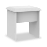 Blakely Grey and White Dressing Table Set Stool