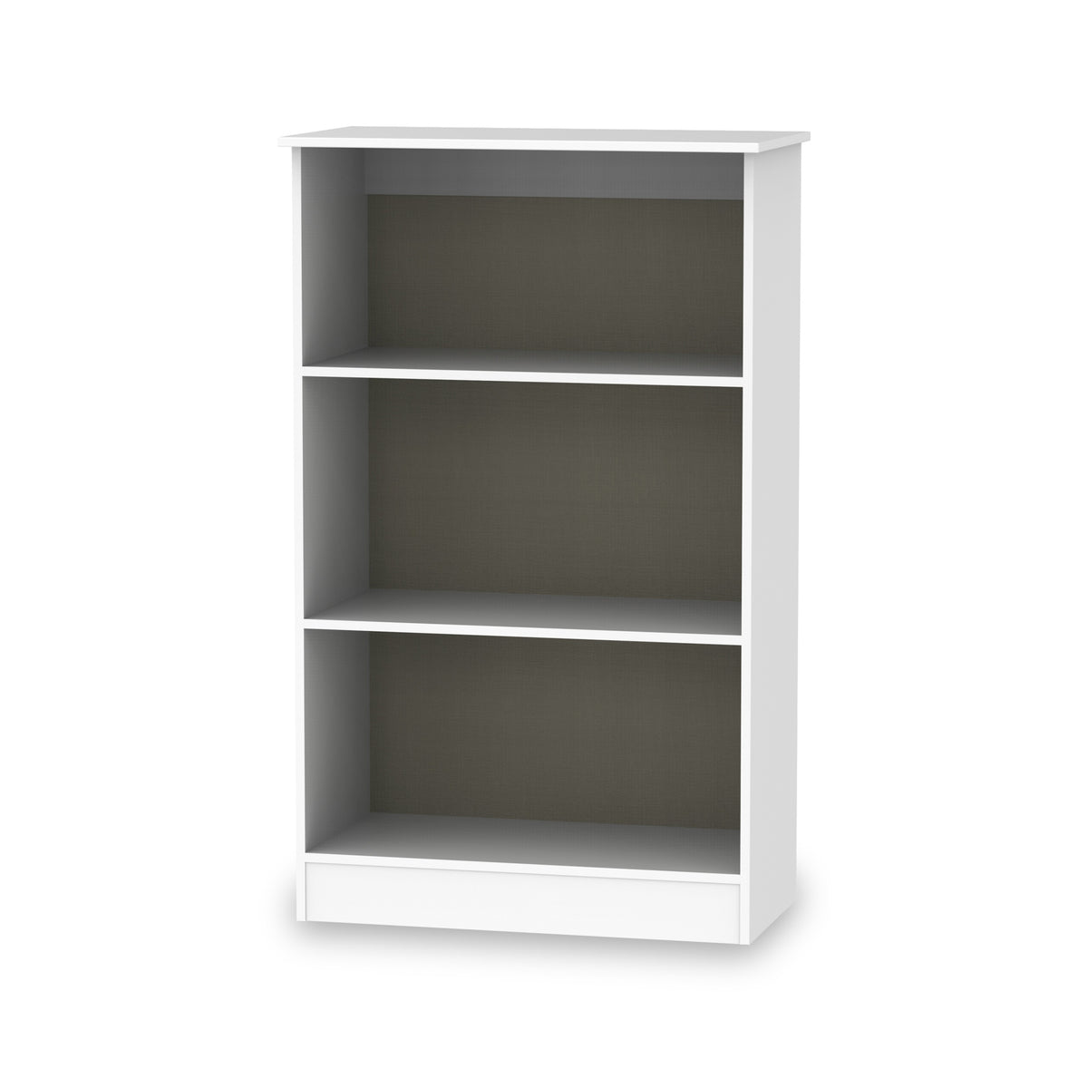 Blakely White 3 Shelf Bookcase