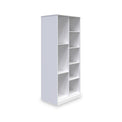 Blakely Grey and White Tall Shelving Unit from Roseland