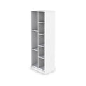Blakely Grey and White Tall Shelving Unit