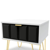 Harlow 1 Drawer Bedside Table from Roseland Furniture