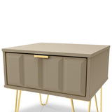 Harlow 1 Drawer Bedside Table from Roseland Furniture