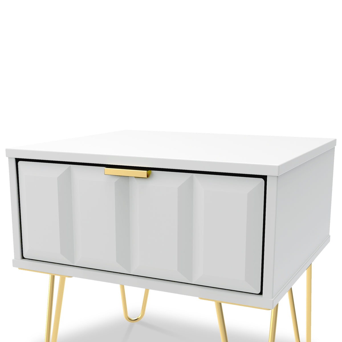 Harlow 1 Drawer Bedside Table from Roseland Furniture