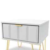 Harlow 1 Drawer Bedside Table from Roseland Furniture