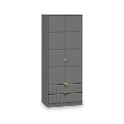 Harlow 2 Door 2 Drawer Panelled Wardrobe