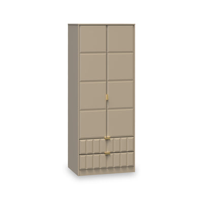 Harlow 2 Door 2 Drawer Panelled Wardrobe