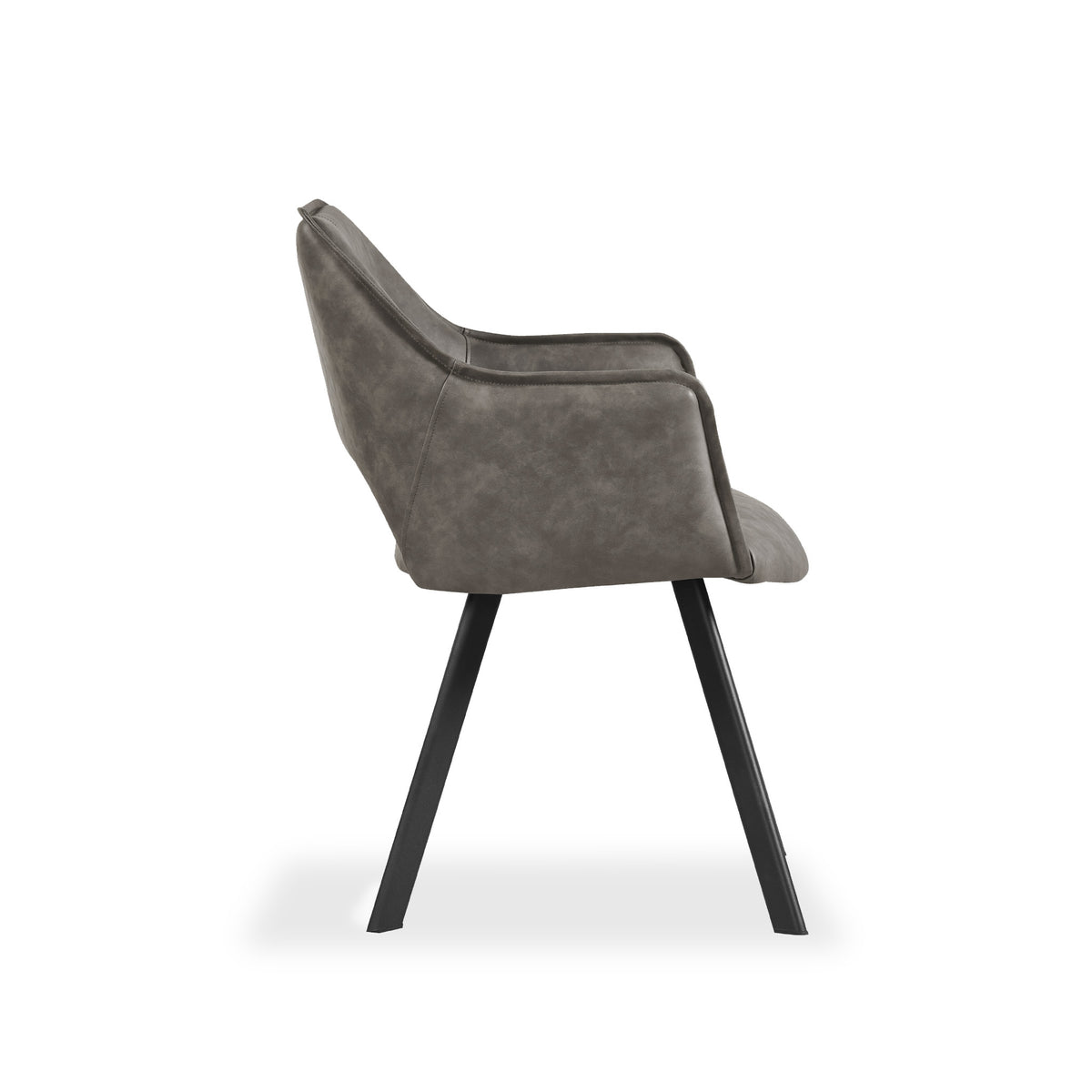 Harley Light Grey PU Dining Chair 