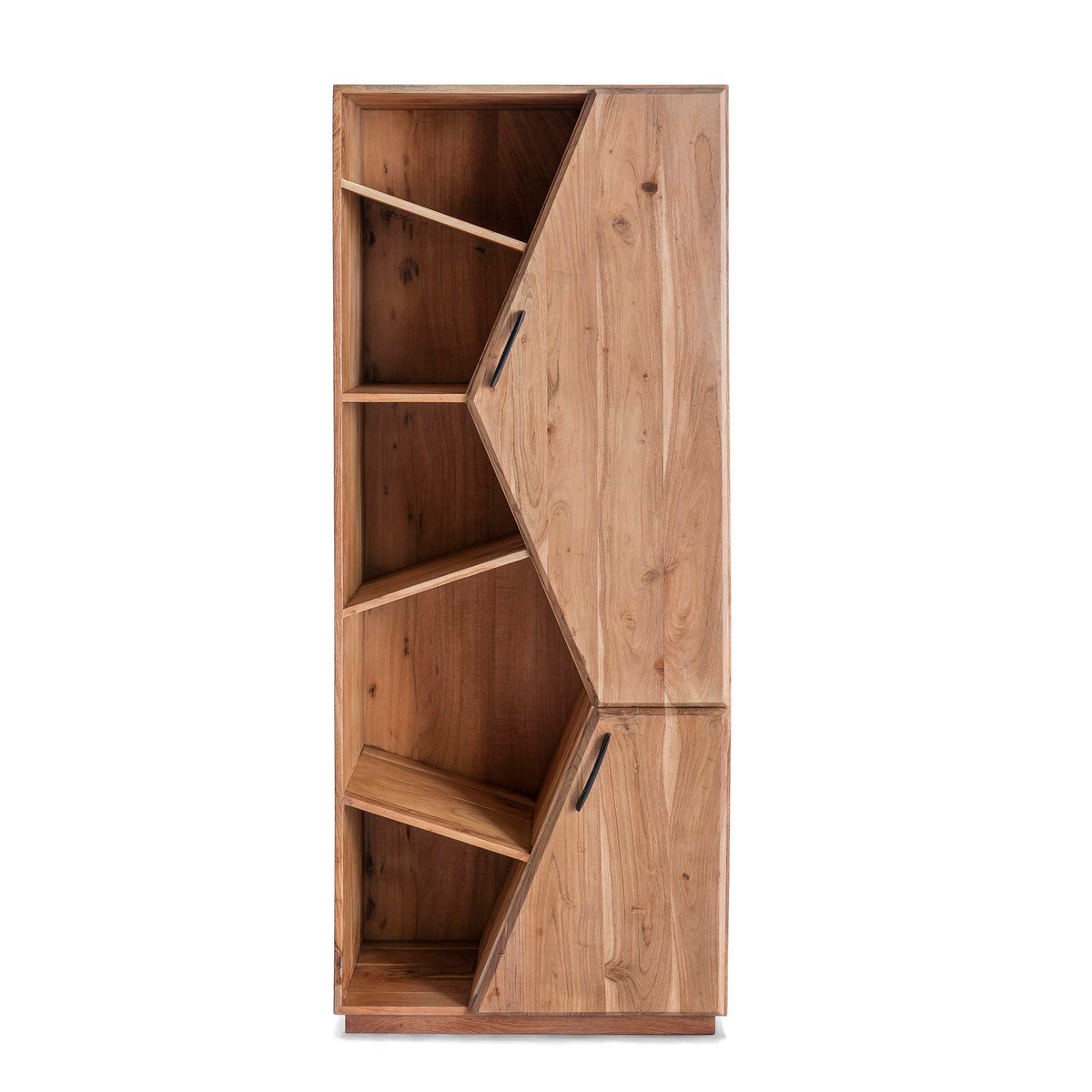 Yavin Acacia Bookcase from Roseland Furniture