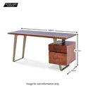 Naboo Writing Desk dimensions