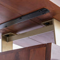 Naboo Writing Desk under desk view