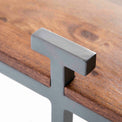 Nyle Acacia & Metal Nest of Tables